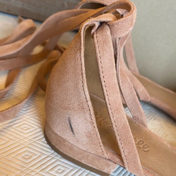Madewell Ankle Wrap Low Heel SandalSize 7.5 - Picture 4 of 6